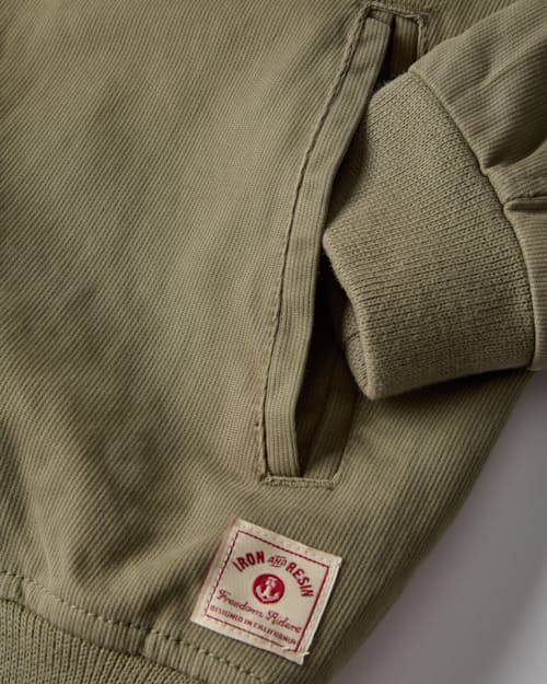 laydown detail image of Line Up Bomber Jacket