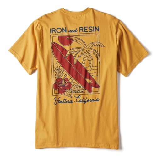 laydown image of Vintage Graphic Organic Cotton T-Shirt