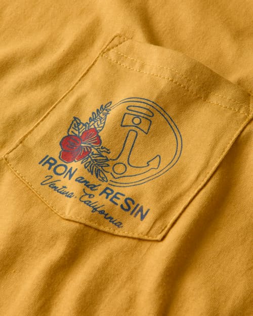 laydown detail image of Vintage Graphic Organic Cotton T-Shirt