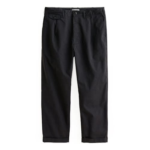 laydown image of Standard Pleated Chino Pant