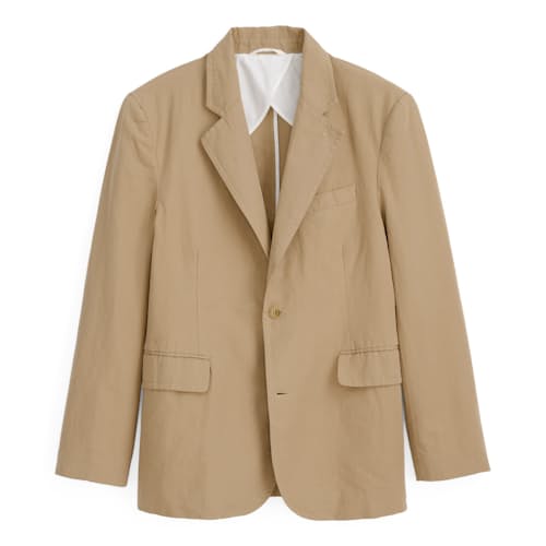 laydown image of Grant Cotton Linen Blazer