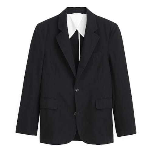 laydown image of Grant Cotton Linen Blazer