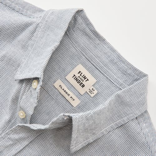 lifestyle image of Hemp Classic Long Sleeve Button Down