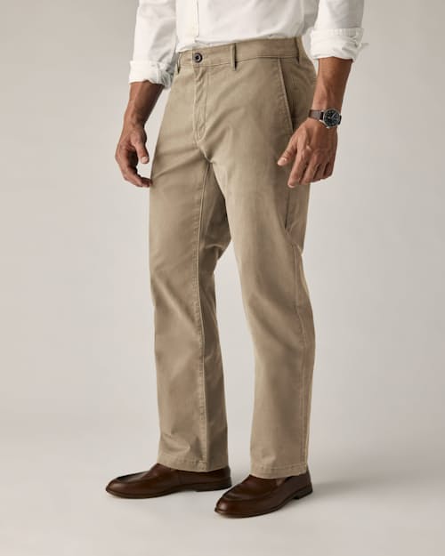 on model image of 365 Chino Pant - HB Classic