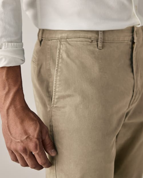 on model image of 365 Chino Pant - HB Classic