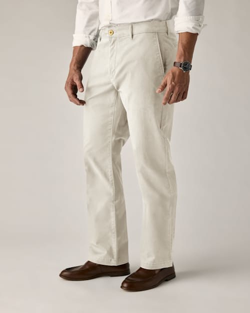 on model image of 365 Chino Pant - HB Classic