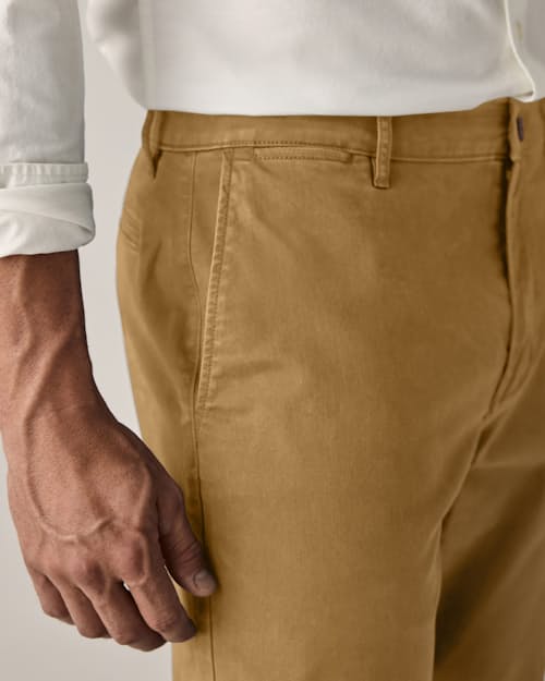 on model image of 365 Chino Pant - HB Classic