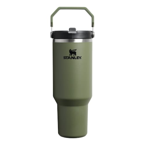 laydown image of IceFlow Flip Straw 2.0 Tumbler - 40oz