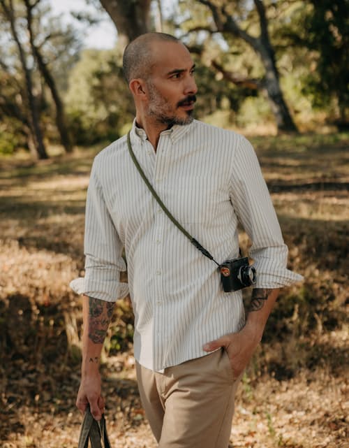 lifestyle image of The Jack Everyday Oxford Shirt