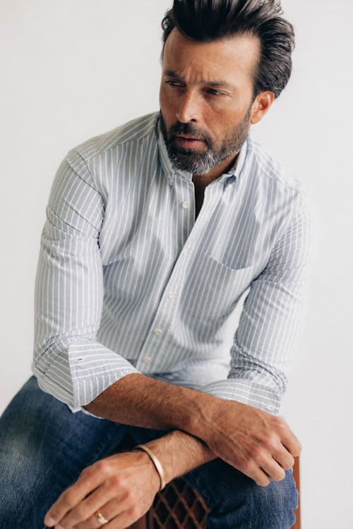 lifestyle image of The Jack Everyday Oxford Shirt