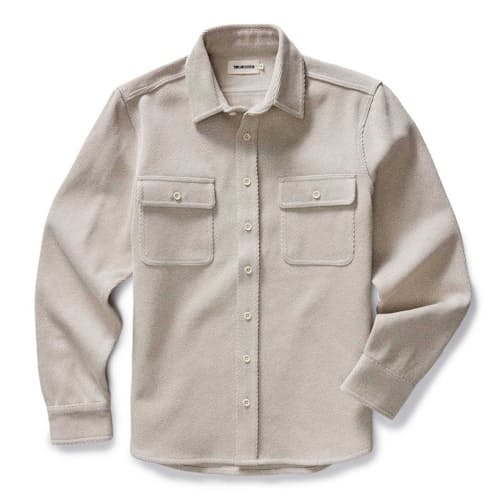 laydown image of The Ledge Long Sleeve Shirt