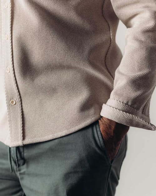 lifestyle image of The Ledge Long Sleeve Shirt