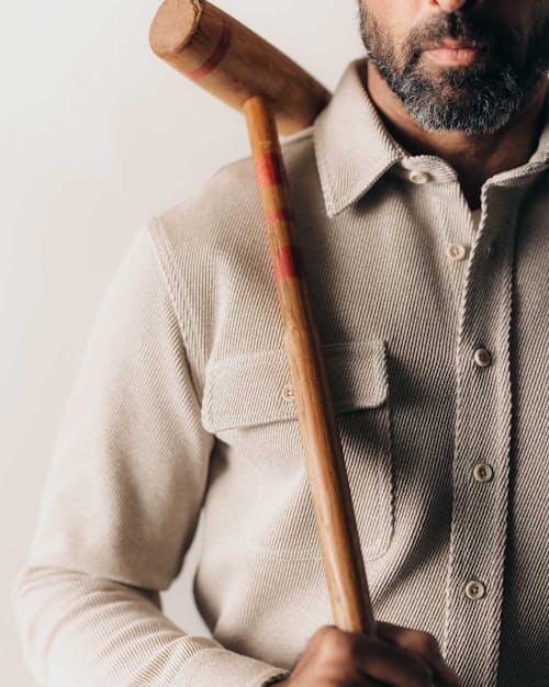 lifestyle image of The Ledge Long Sleeve Shirt