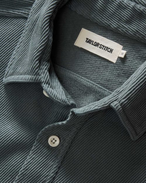 laydown detail image of The Ledge Long Sleeve Shirt