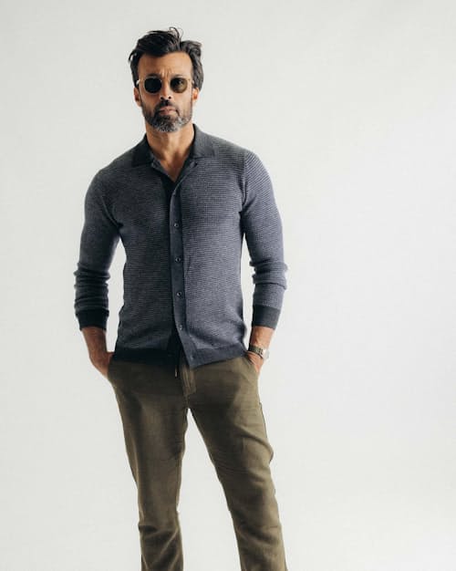 lifestyle image of The Nichols Polo