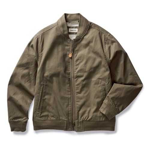 laydown image of The Bomber Jacket