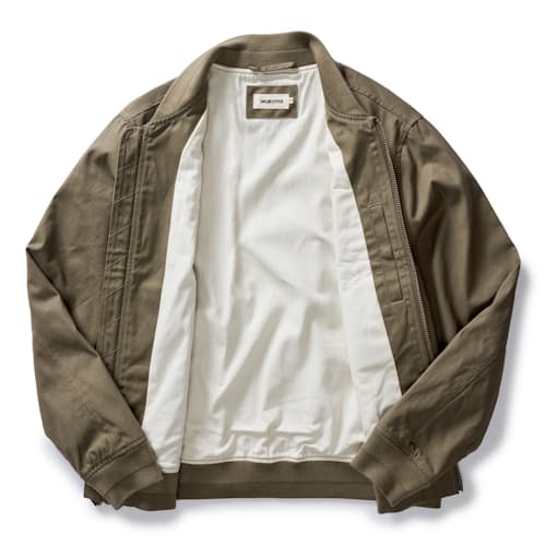 laydown image of The Bomber Jacket