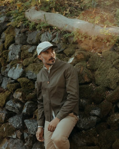 lifestyle image of The Bomber Jacket
