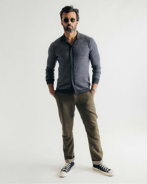 on model image of The Carmel Vacation Pant