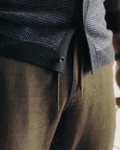 on model image of The Carmel Vacation Pant