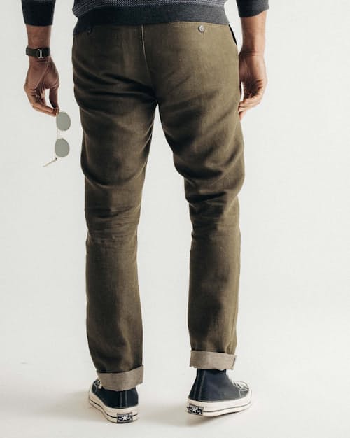 on model image of The Carmel Vacation Pant