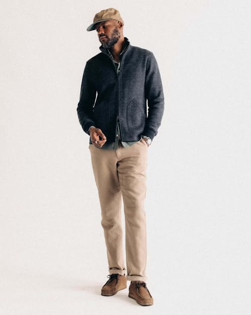 on model image of The Carmel Vacation Pant