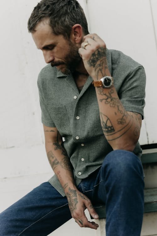 lifestyle image of The Conrad Shirt