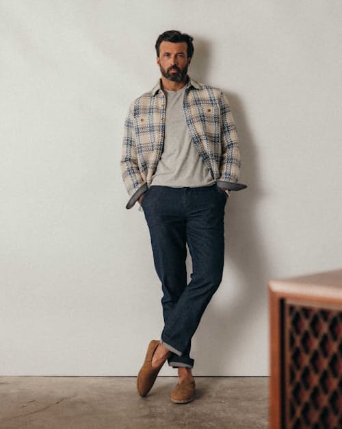 on model image of The Cutter Overshirt