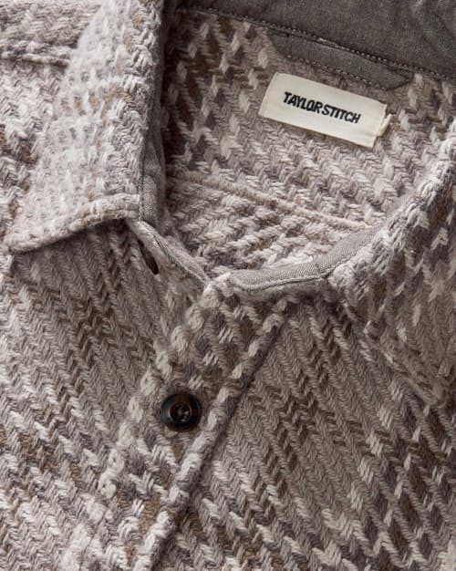 laydown detail image of The Cutter Overshirt