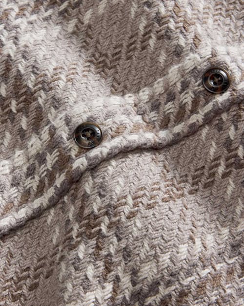 laydown detail image of The Cutter Overshirt