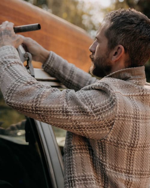 lifestyle image of The Cutter Overshirt