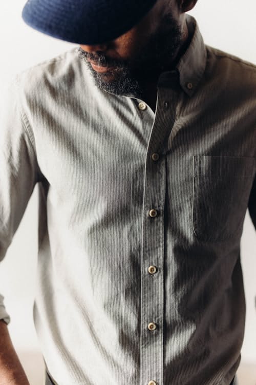 on model image of The Jack Everyday Oxford Shirt