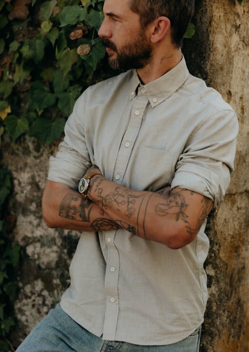 lifestyle image of The Jack Everyday Oxford Shirt
