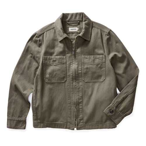 laydown image of The Broken Twill Station Jacket