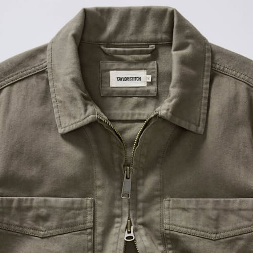 laydown detail image of The Broken Twill Station Jacket