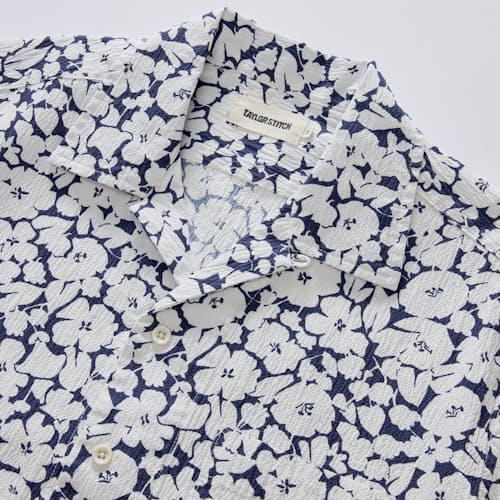 laydown detail image of The Hawthorne Short Sleeve Shirt