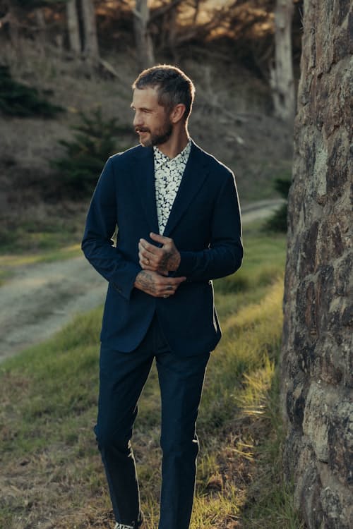 lifestyle image of The Hawthorne Short Sleeve Shirt