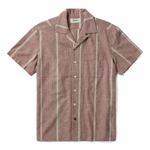 laydown image of The Hawthorne Short Sleeve Shirt