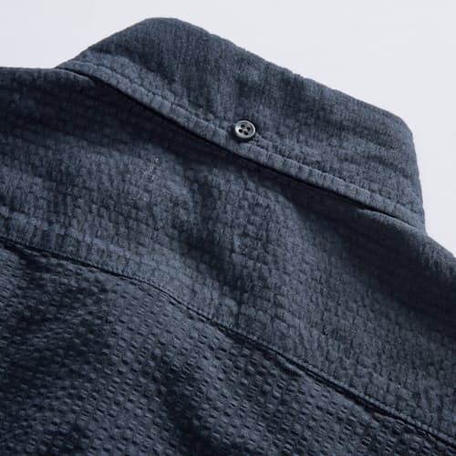 laydown detail image of The Jack Seersucker Shirt