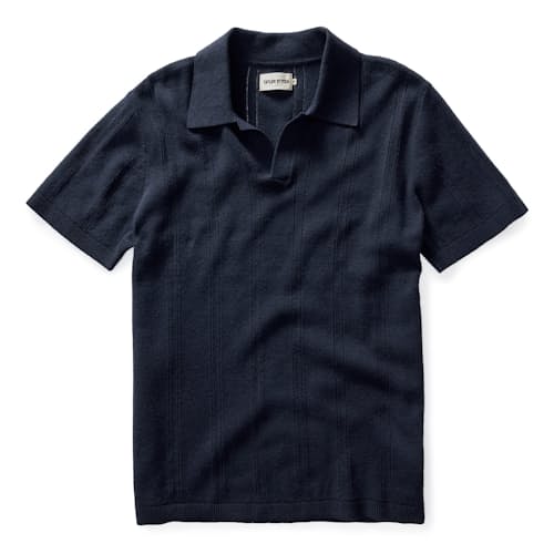 laydown image of The Valencia Sweater Polo