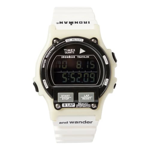 laydown image of Timex x and wander Ironman 8-Lap
