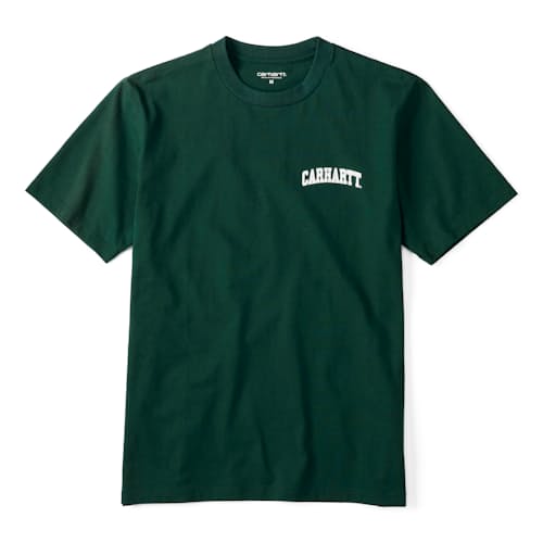 laydown image of University Script T-Shirt
