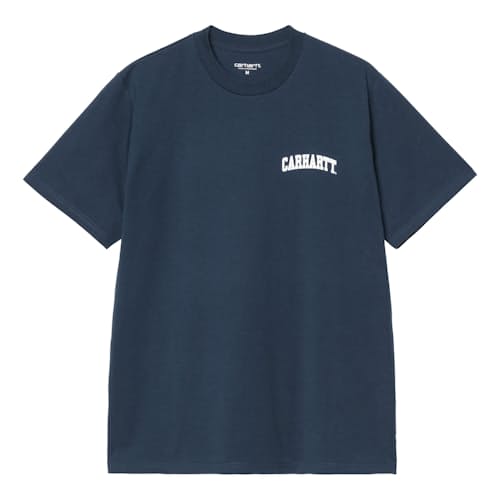 laydown image of University Script T-Shirt