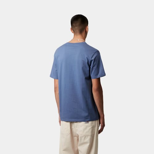 on model image of Classic Logo Pocket T-Shirt
