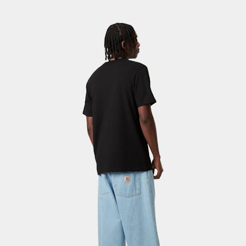 on model image of Short Sleeve Pocket T-Shirt