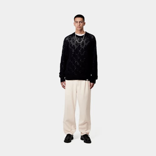 on model image of Albert Pant