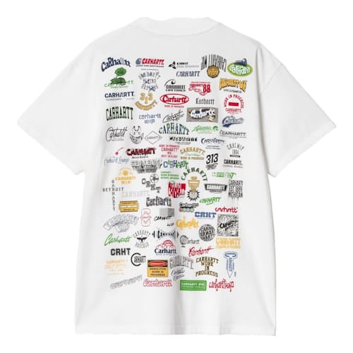 laydown image of Carhartt WIP Logo T-Shirt