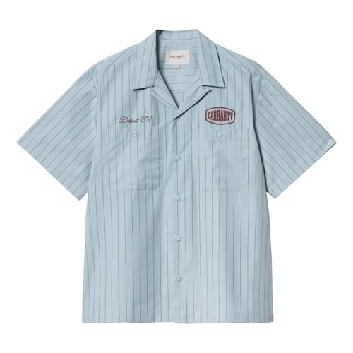laydown image of Hendry Motor Short Sleeve Shirt
