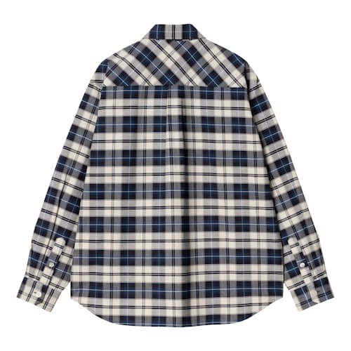 laydown image of Tarbell Check Long Sleeve Shirt