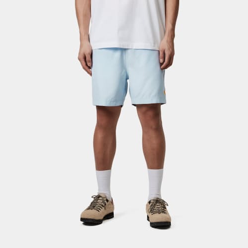 on model image of Chase Swim Trunks